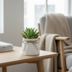 Premium White Mini Pot